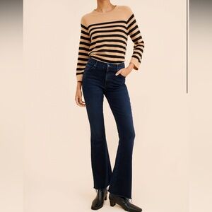 MOTHER WEEKENDER FRAY JEANS